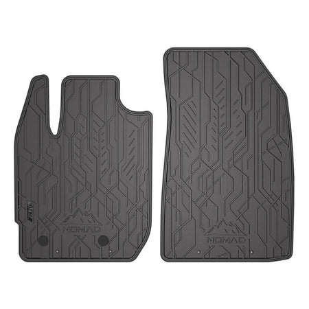 Alfombrillas de goma delanteras Dacia Duster II, fabricación 01.2018 - 05.2024, carrocería suv (2 uds.) | ND402256