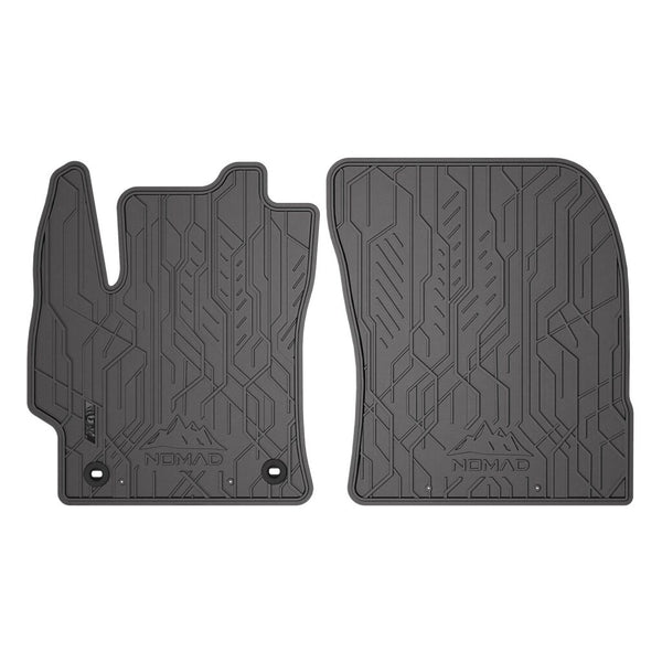 Alfombrillas de goma delanteras Toyota Corolla XII Hybrid, fabricación 03.2019 - presente, carrocería sedán (2 uds.) | ND410350