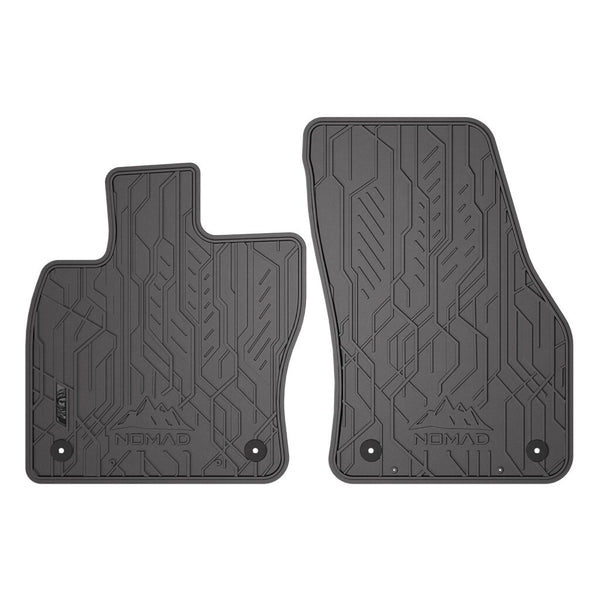 Alfombrillas de goma delanteras Seat Ateca, fabricación 09.2016 - presente, carrocería suv (2 uds.) | ND547471