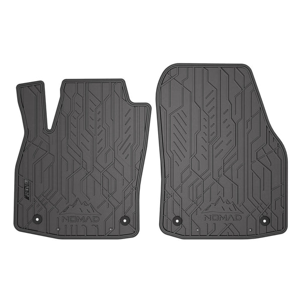 Alfombrillas de goma delanteras Opel Astra H, fabricación 2004 - 12.2014, carrocería camioneta (2 uds.) | ND0694