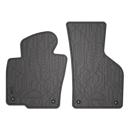Alfombrillas de goma delanteras Volkswagen Passat B6, fabricación 2005 - 09.2010, carrocería camioneta (2 uds.) | ND0392