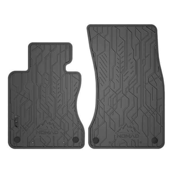 Alfombrillas de goma delanteras BMW Serie 5 E60, fabricación 07.2003 - 02.2010, carrocería sedán (2 uds.) | ND0663