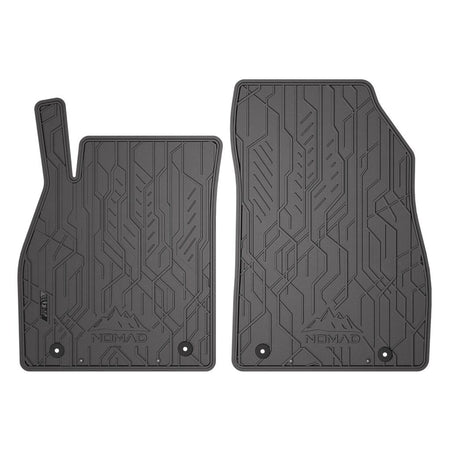 Alfombrillas de goma delanteras Chevrolet Malibu V300 Facelift CN, fabricación 2015 - 2019, carrocería sedán (2 uds.) | ND0690