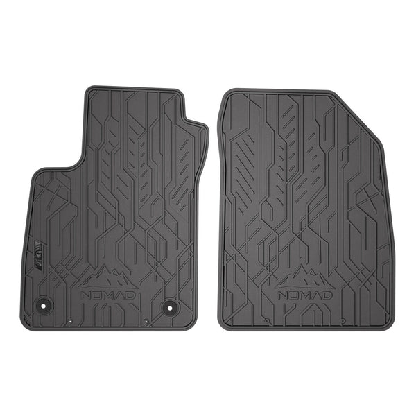 Alfombrillas de goma delanteras Chevrolet Trax, fabricación 05.2013 - 06.2019, carrocería suv (2 uds.) | ND0708