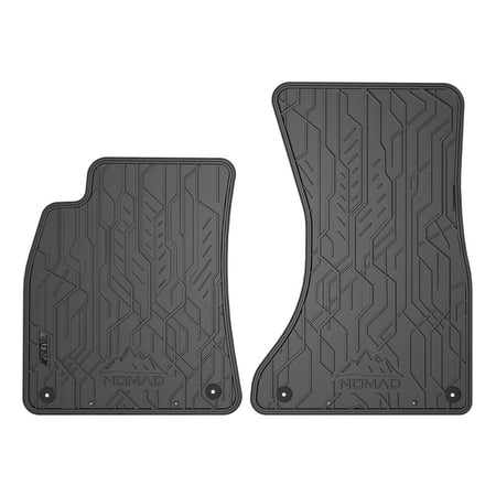 Alfombrillas de goma delanteras Audi A5 8T3, fabricación 01.2008 - 09.2016, carrocería cupé (2 uds.) | ND0722