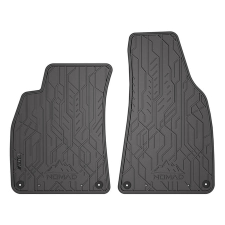 Alfombrillas de goma delanteras Audi A4 B7, fabricación 11.2004 - 03.2008, carrocería camioneta (2 uds.) | ND0729
