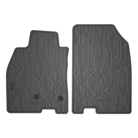 Alfombrillas de goma delanteras Renault Megane III, fabricación 11.2008 - 12.2015, carrocería sedán (2 uds.) | ND0753