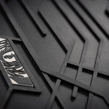 Alfombrillas de goma delanteras BMW Serie 5 E60, fabricación 07.2003 - 02.2010, carrocería sedán (2 uds.) | ND0663