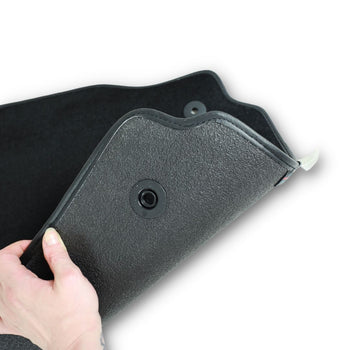 Alfombrillas de moqueta (negro) Renault Clio IV, fabricación 03.2013 - presente, carrocería camioneta | 1064154BLACK