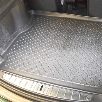 Bandeja maletero Tesla Model X, carrocería suv, fabricación 10.2016 - presente, maletero con suelo de carga elevado #1 - 8