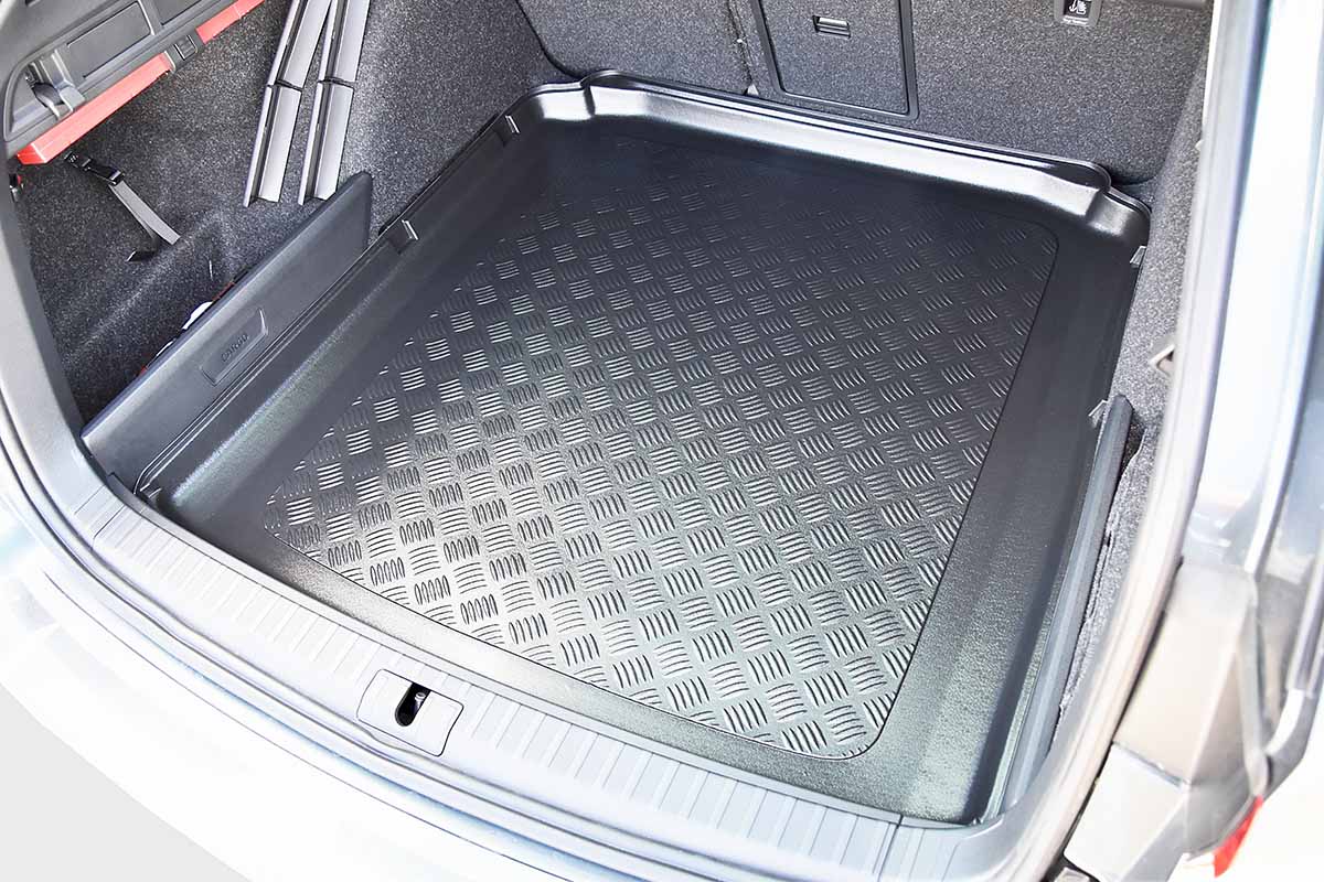 vidaXL Alfombra maletero coche Škoda OCTAVIA III Combi 2013-2019 goma