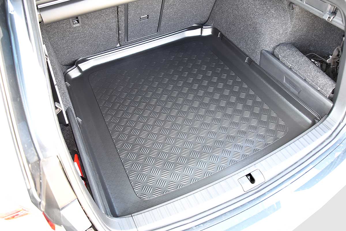 vidaXL Alfombra maletero coche Škoda OCTAVIA III Combi 2013-2019 goma