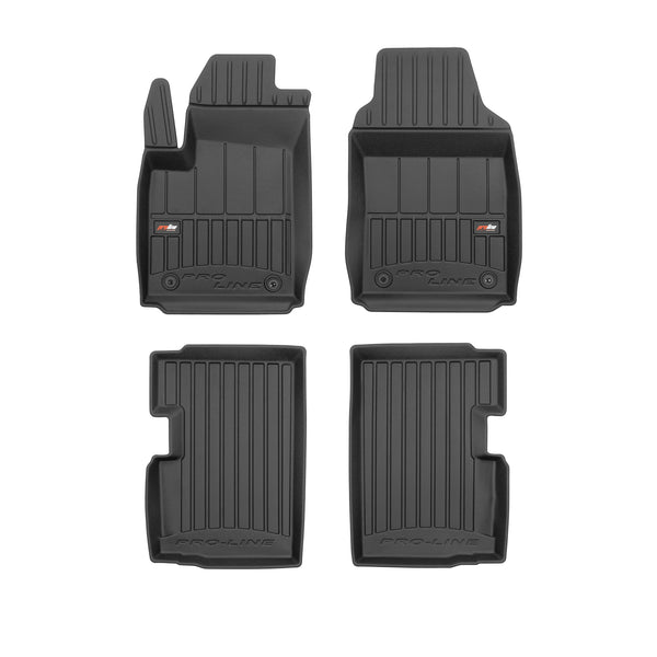 Alfombrillas tipo bandeja Fiat 500, fabricación 09.2007 - presente, carrocería hatchback #1 - 1