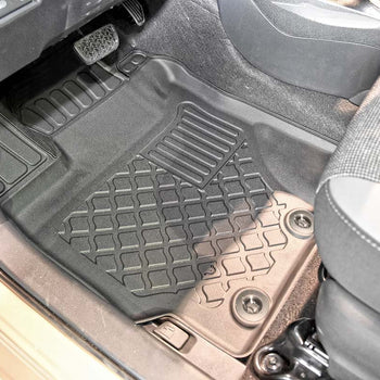 Alfombrillas tipo bandeja Toyota Yaris III Hybrid, fabricación 2015 - 08.2020, carrocería hatchback, híbrido #1 - 6