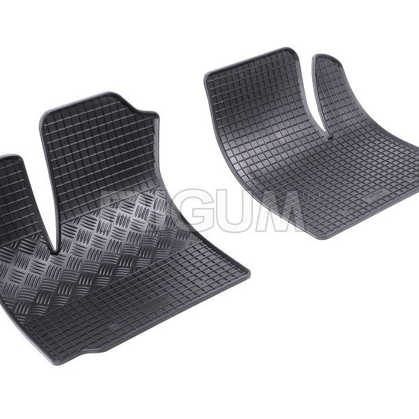 Alfombrillas de coche Fiat Doblo I, fabricación 2001 - 2010, carrocería furgoneta, 2 plazas #1 - 1