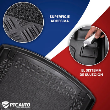 Bandeja maletero Kia Soul II, carrocería hatchback, fabricación 03.2014 - 03.2019, maletero con suelo de carga elevado #1 - 2