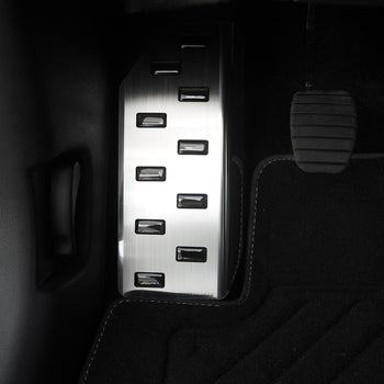 Soporte de protección acero inoxidable para reposapiés de coche Kia Rio III, fabricación 08.2011 - 01.2017, carrocería hatchback #1 - 6